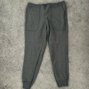 Sweatpants, color grey, size large, brand Goodfellow&Co
